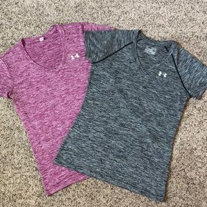 Set of 2 Under Armour Dry Fit Running Tees